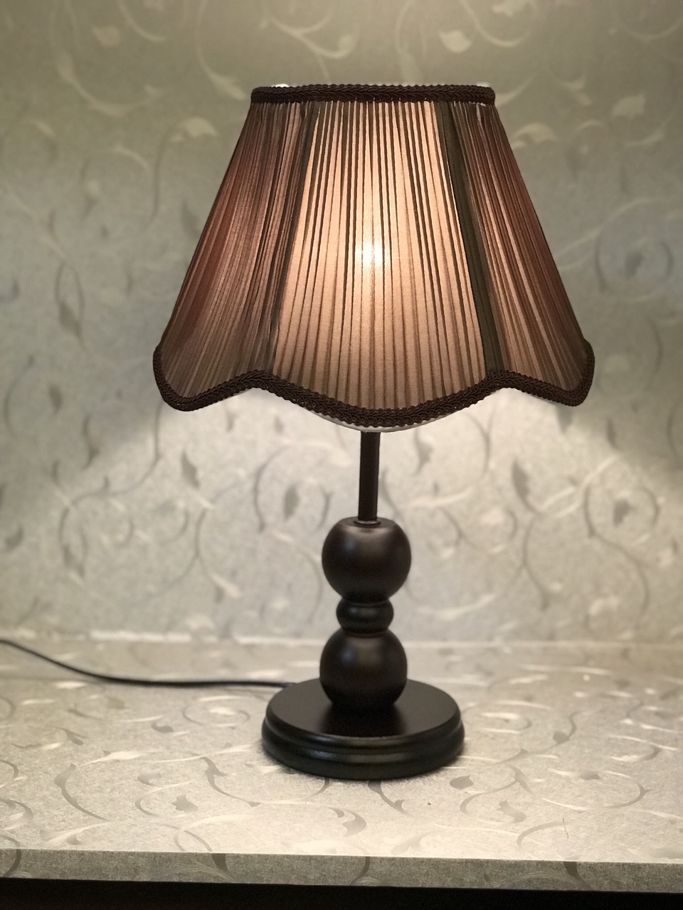Đèn ngủ để bàn - đèn trang trí phòng ngủ - đèn ngủ bằng gỗ MB6110