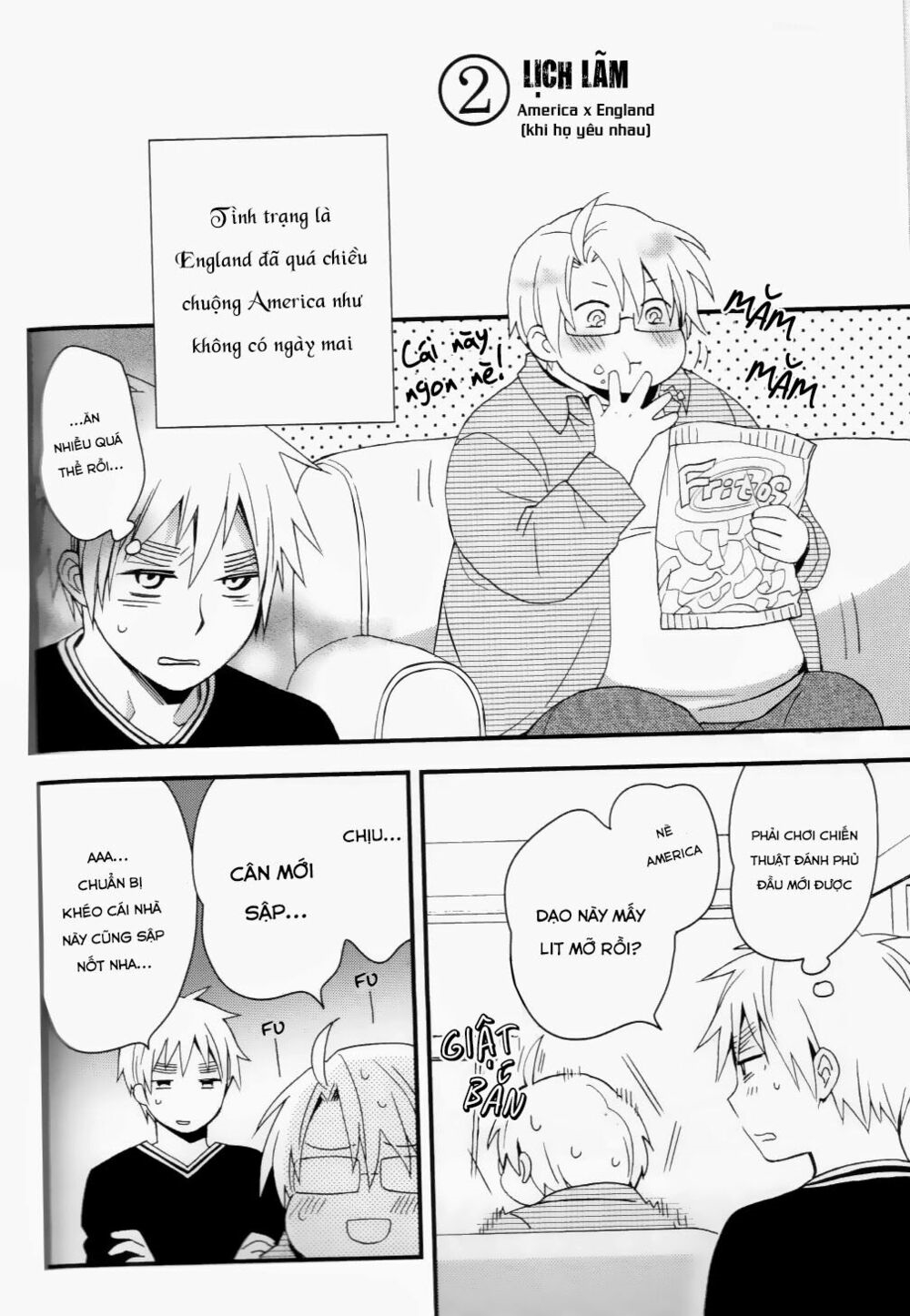 Aph Doujinshi - Love Handle Chapter 1 - Trang 34