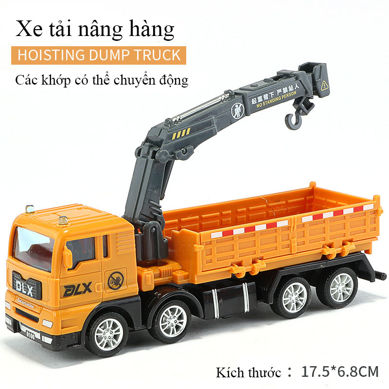 Xe đồ chơi mô hình KAVY xe tải nâng hàng cho bé chất liệu nhựa an toàn, kích thước lớn