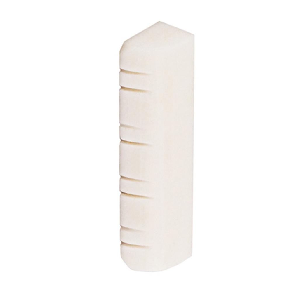 Mandolin Nut,Bridge Saddle Nut,Acoustic  Mandolin Replacement Parts,1.10x0.28x0.20inch