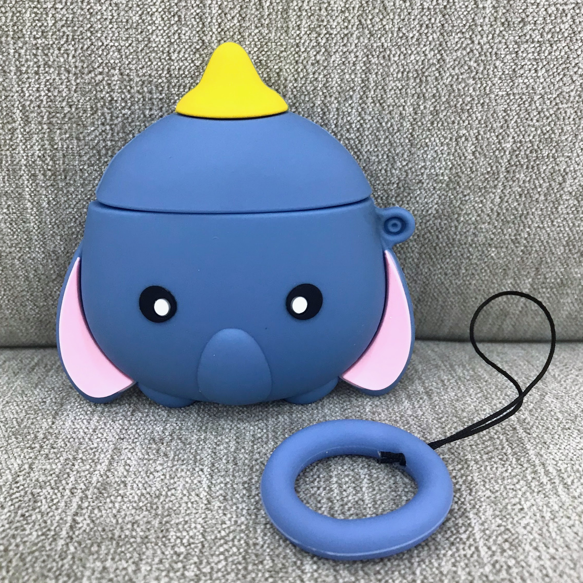 Case Dành Cho Airpods 1 / 2 - Ốp Bảo Vệ Chất Lượng Cao Cấp Dành Cho Airpods 1 / Airpods 2 - Voi Dumbo