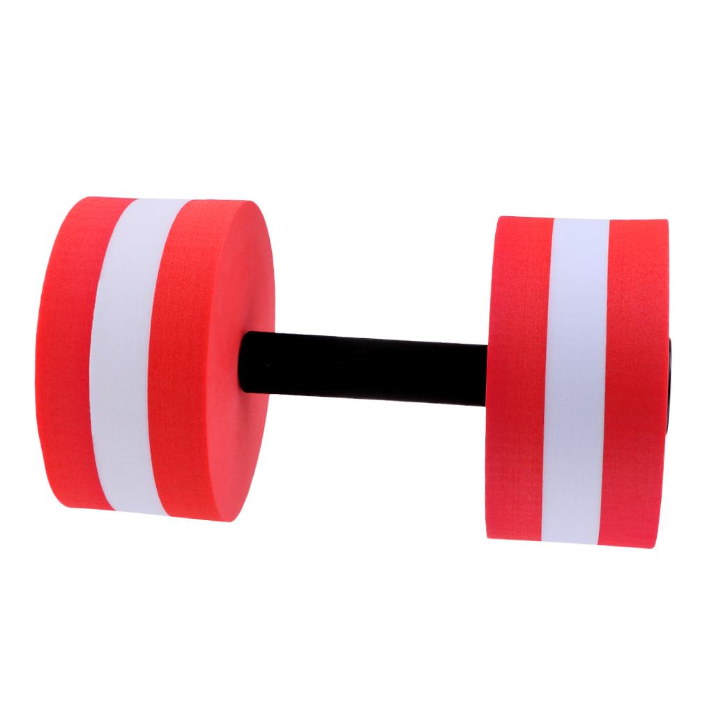 1 Piece Water Aerobics Dumbbell Aquatic EVA Barbell Fitness Pool Exercise