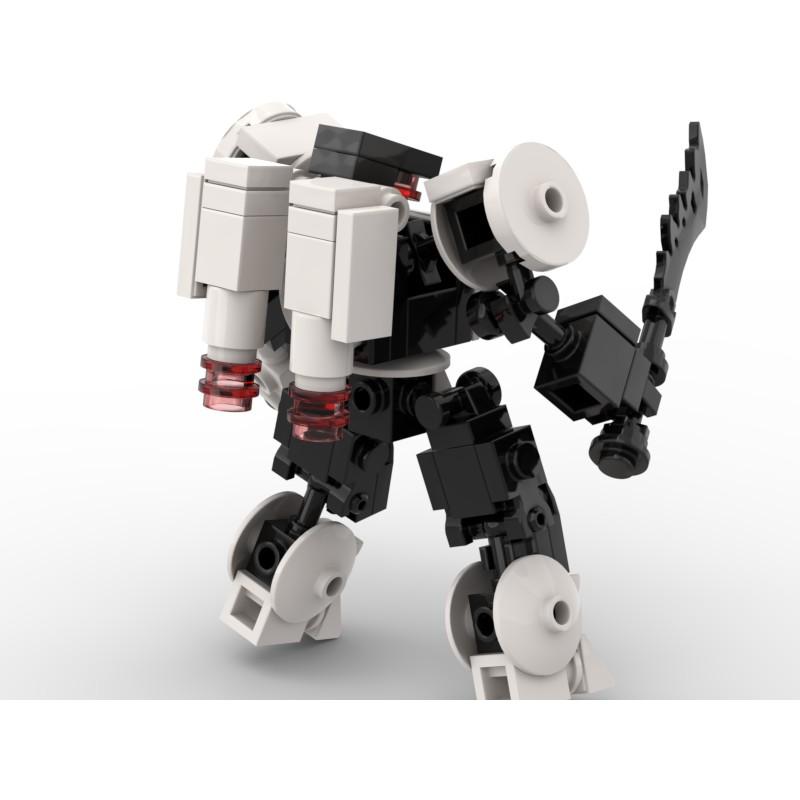 Đồ chơi lắp ráp Moc Robot Mech Swap