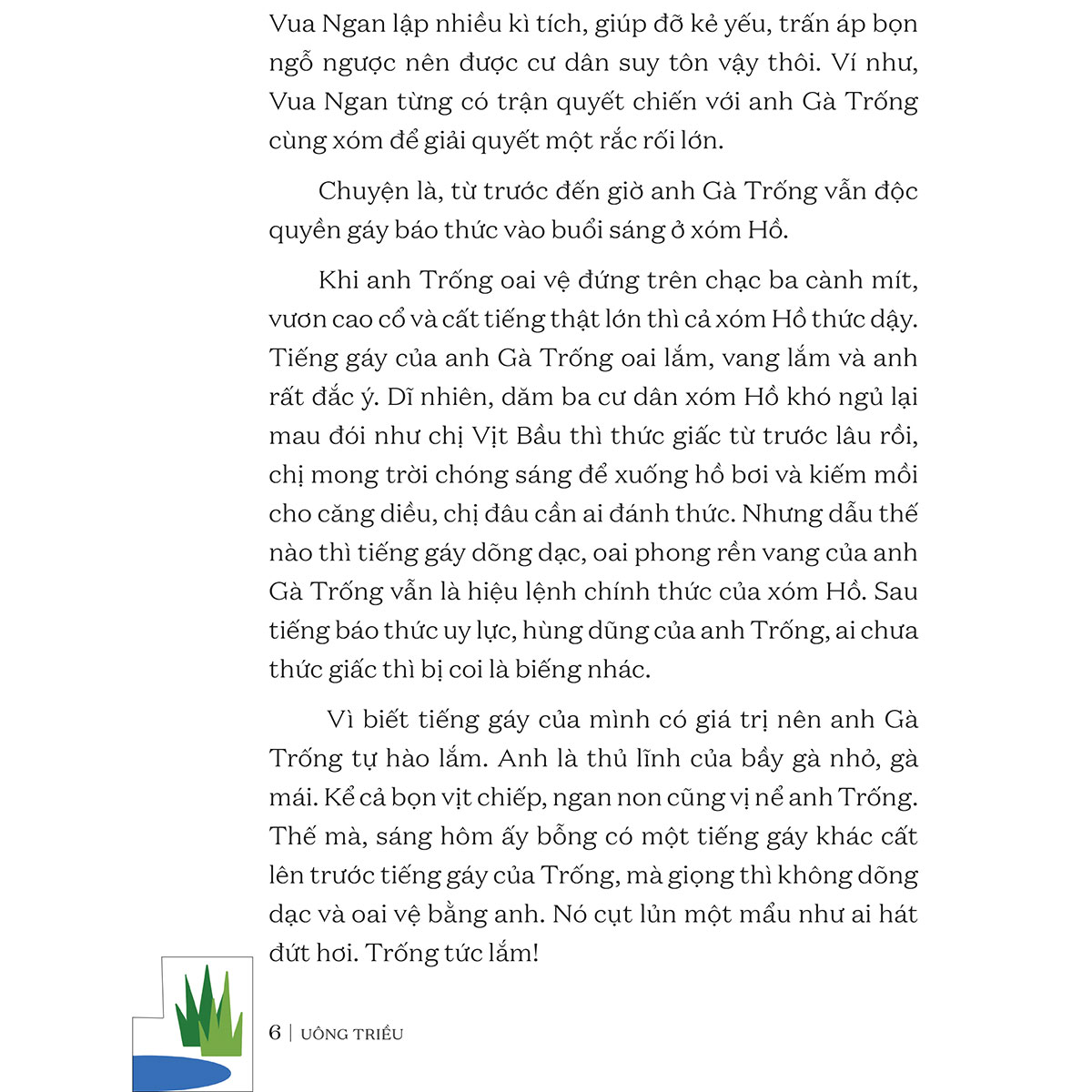 Tủ Sách Tuổi Thần Tiên - Vua Ngan Xóm Hồ