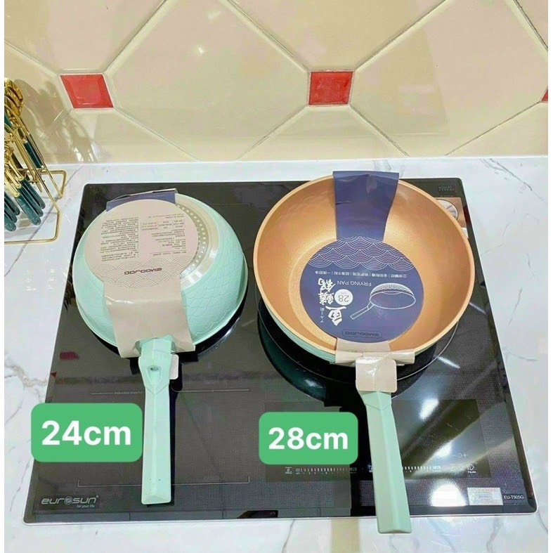 Chảo Harmonia đáy từ Cao Cấp size 24 - 28cm