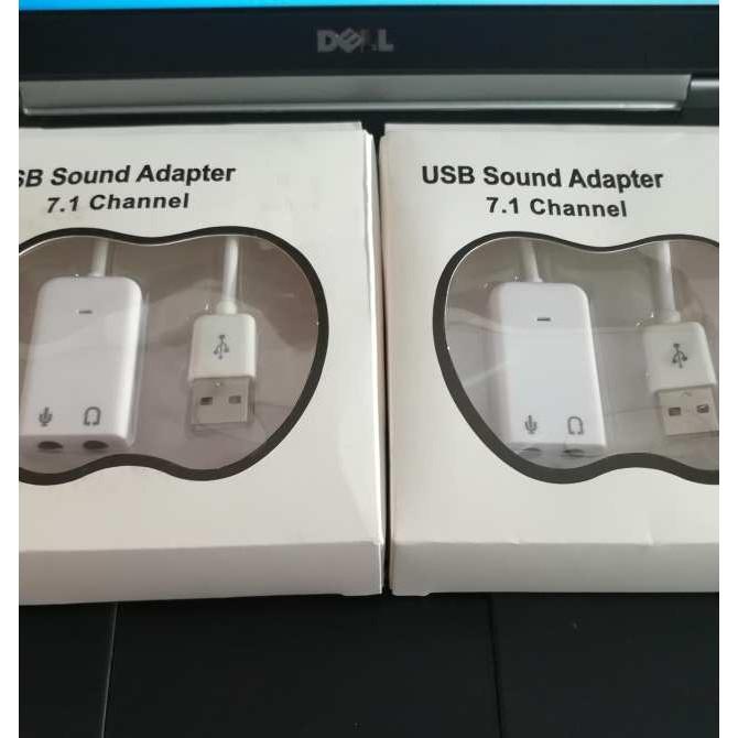 Usb Sound Có Dây 7.1 ( Cáp Chuyển Đổi Từ USB ra âm thanh và mic cổng 3.5)