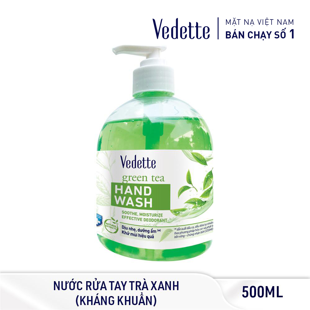 Nước Rửa Tay VEDETTE Các Loại 400ml Dạng Túi - Kháng khuẩn và Dưỡng ẩm