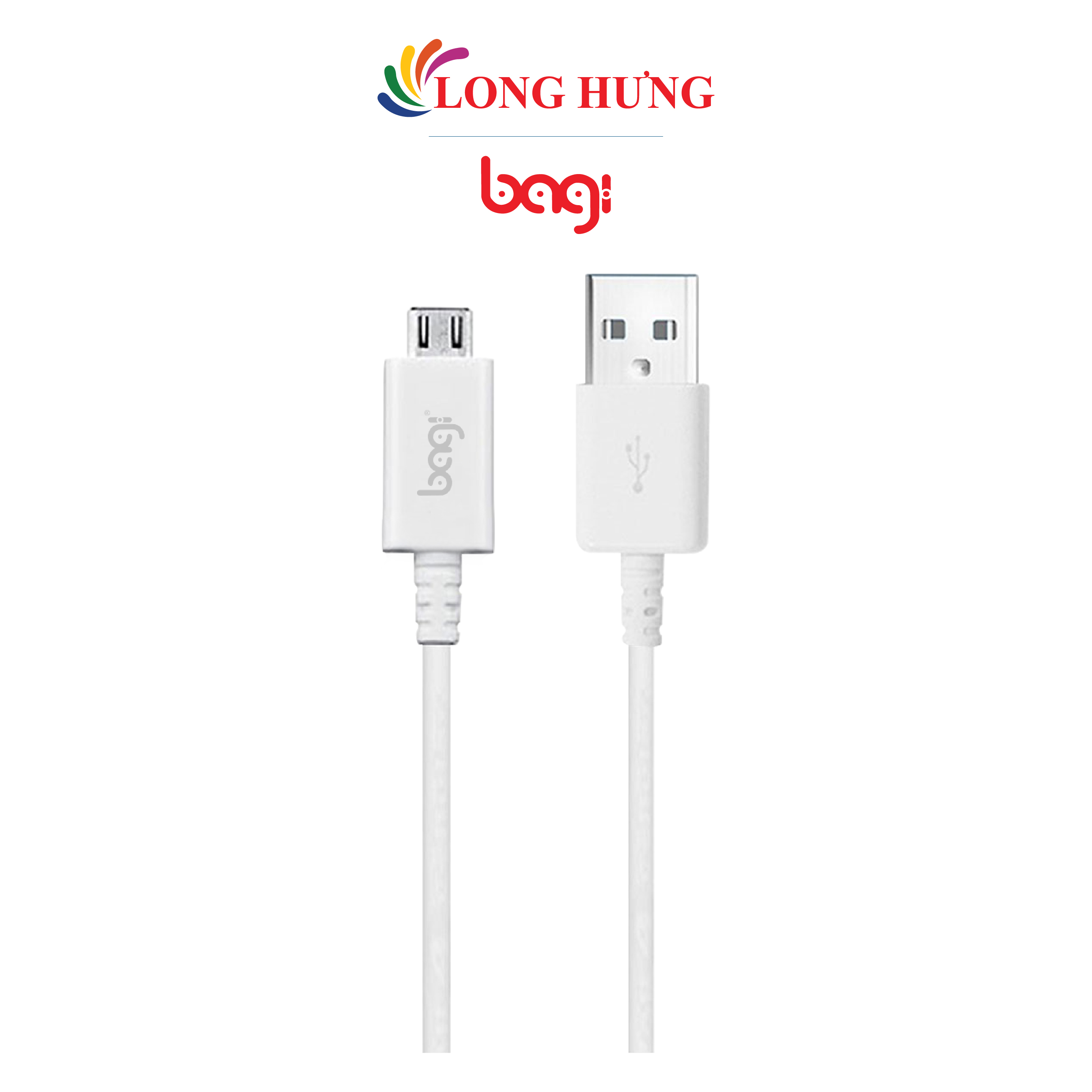 Cáp Micro USB Bagi 1.2m MB120 - Hàng chính hãng