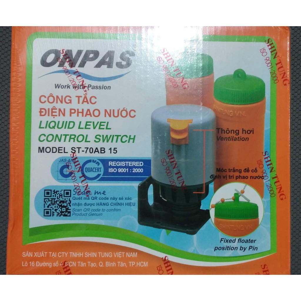 Công tắc điện phao nước cao cấp Onpas 2015