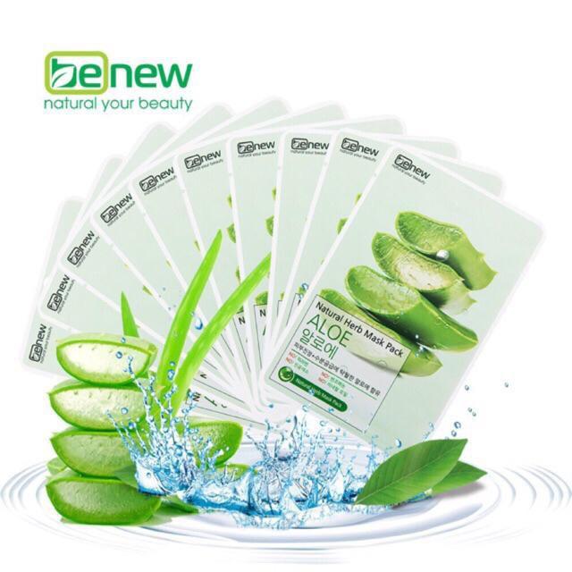 Mặt Nạ Đắp Mặt dưỡng trắng da , cấp ẩm , sạch mụn , se khít lỗ chân lông BENEW HÀN QUỐC bộ 10 miếng