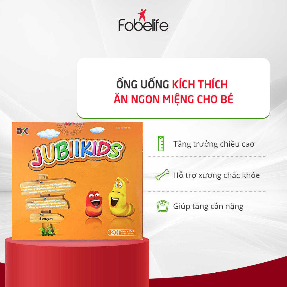 Ống Uống Giúp Bé Ăn Ngon Miệng Tiêu Hóa Tốt JubiiKids