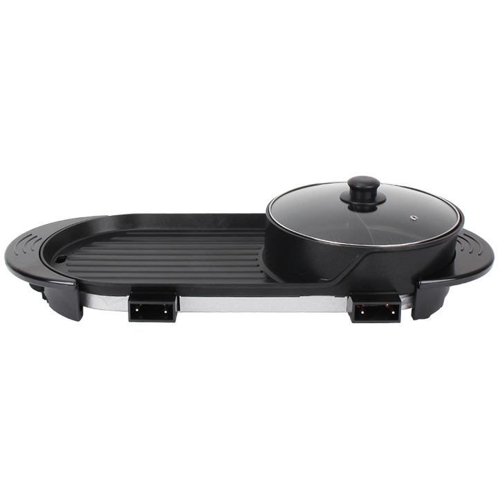 Bếp nướng lẩu đa năng 2 trong 1 chống dính cao cấp - Công suất: 1100-2200W - Kích thước : 67x28x26cm - Mã: JNS-DKL2