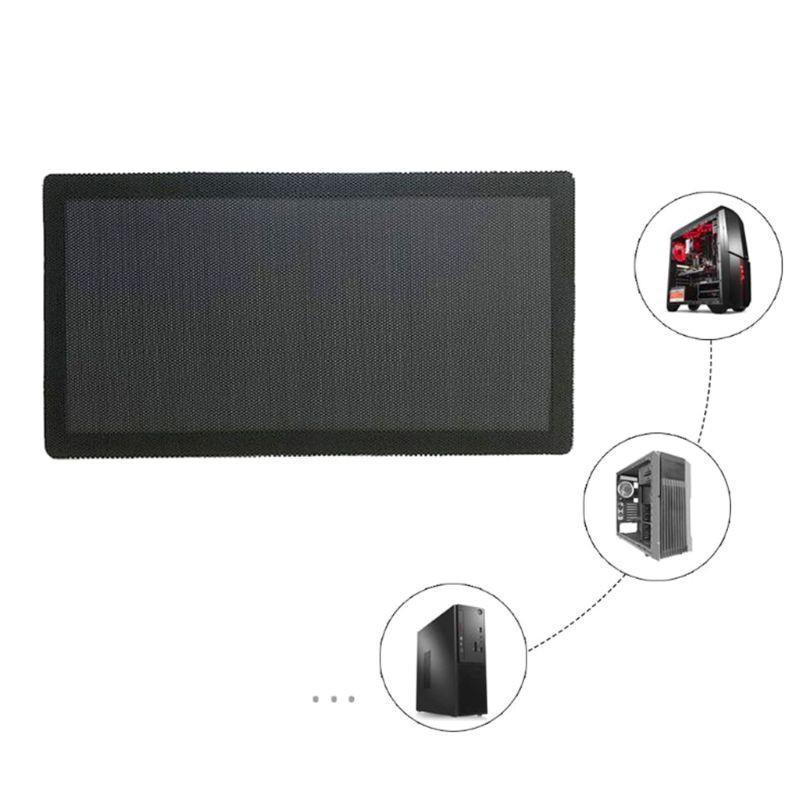 Tấm Lưới Lọc Bụi Bẩn Bằng Pvc Từ Tính 14x28mm / 12x36mm Cho Quạt Tản Nhiệt Pc Ốp
