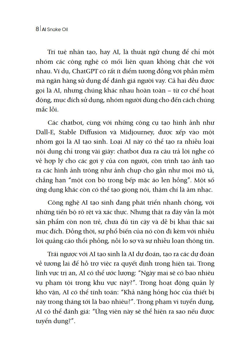 Sách AI - Lợi Và Hại