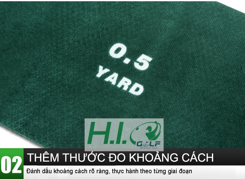 Thảm tập Putt Golf PGM hồi bóng tự động bằng điện – CH318