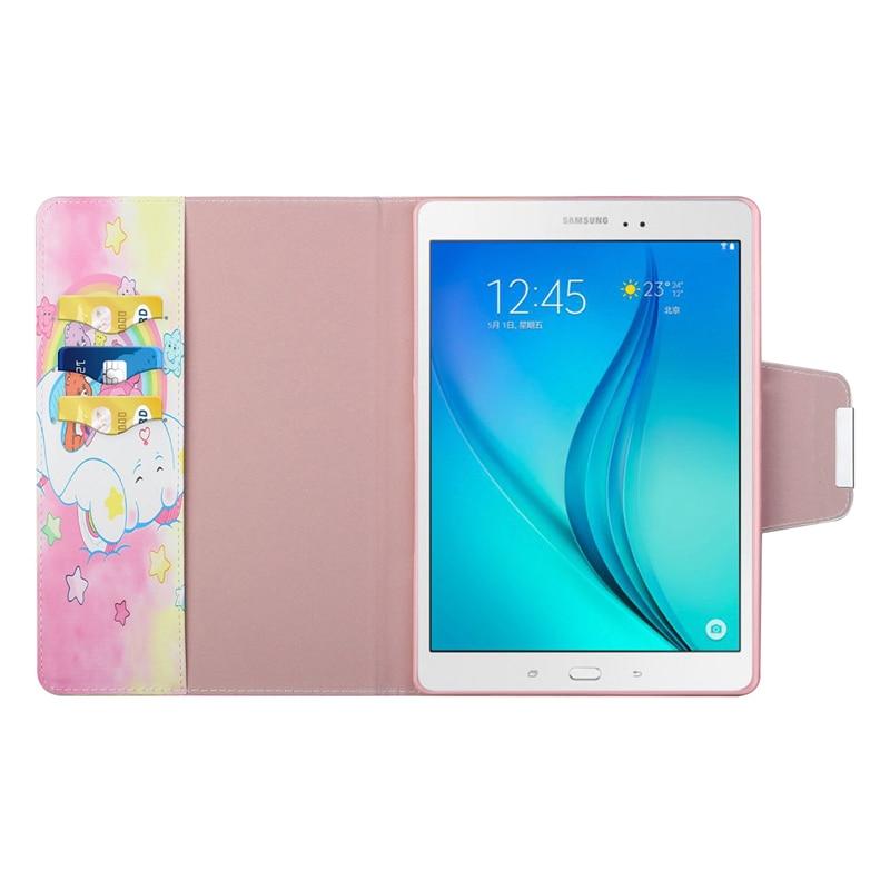 Bao da họa tiết hoạt hình bảo vệ cho máy tính bảng Samsung Galaxy Tab A 2018 8.0 inch SM-T387