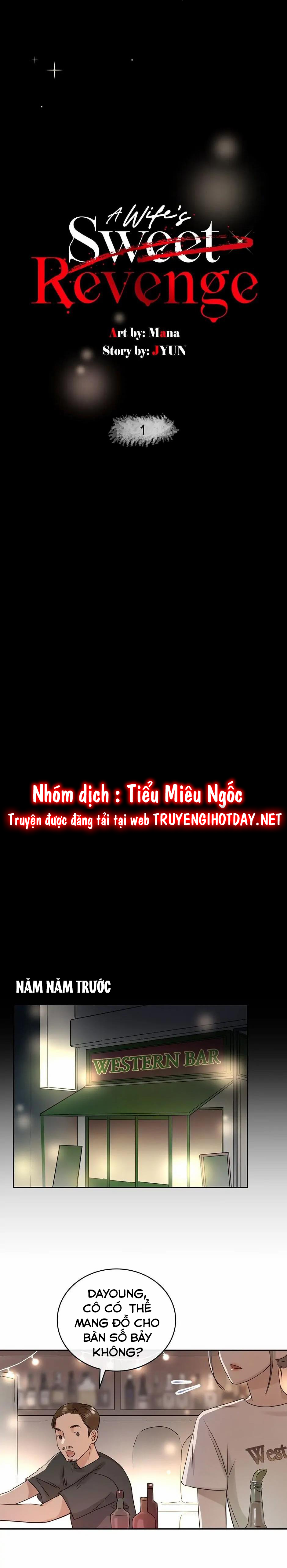 sự trả thù ngọt ngào của vợ tôi chapter 1 4
