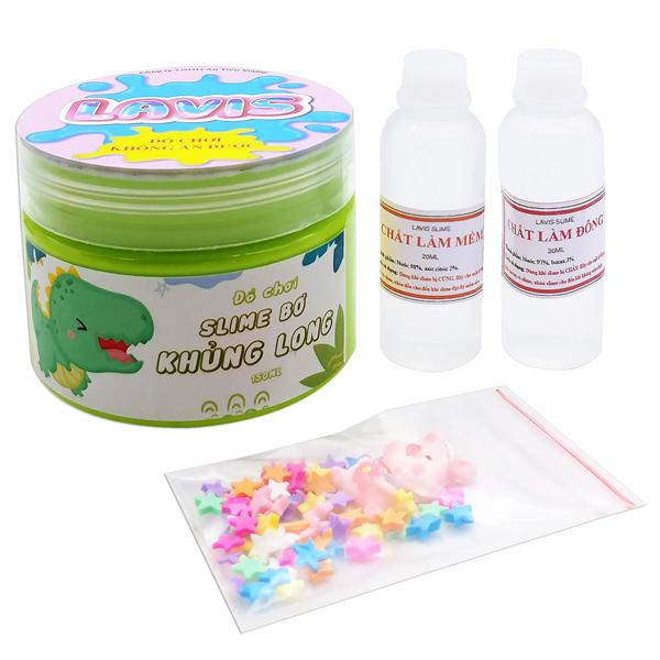 Đồ Chơi Slime Bơ Lavis: Khủng Long - 150 ml