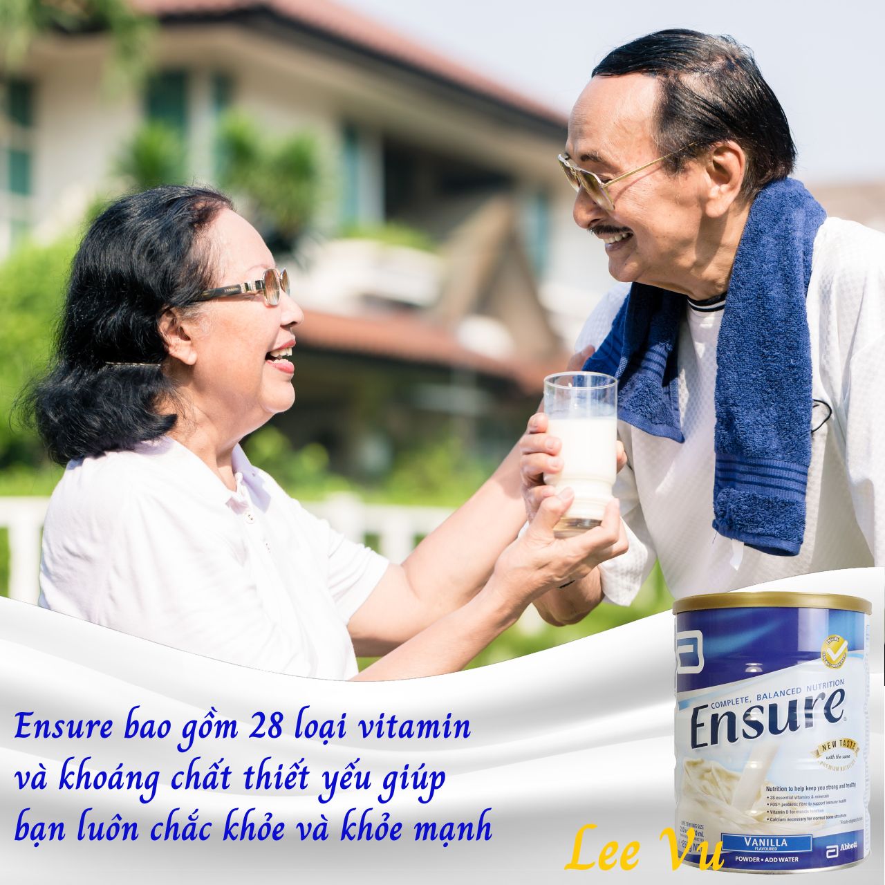 Sữa Ensure cho người già Cung cấp nguồn dinh dưỡng chất lượng, đảm bảo đầy đủ vitamin và khoáng chất cho cơ thể