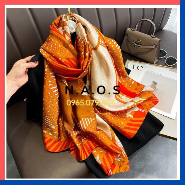 Khăn Choàng Cổ Lụa Cao Cấp Sang Trọng 180x90cm-Qùa tặng 20/10-quà tặng sinh nhật-8/3
