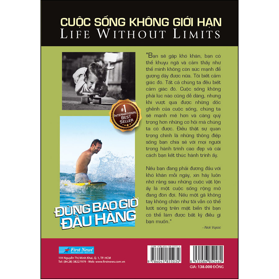 Nick Vujicic - Cuộc Sống Không Giới Hạn (Tái Bản)