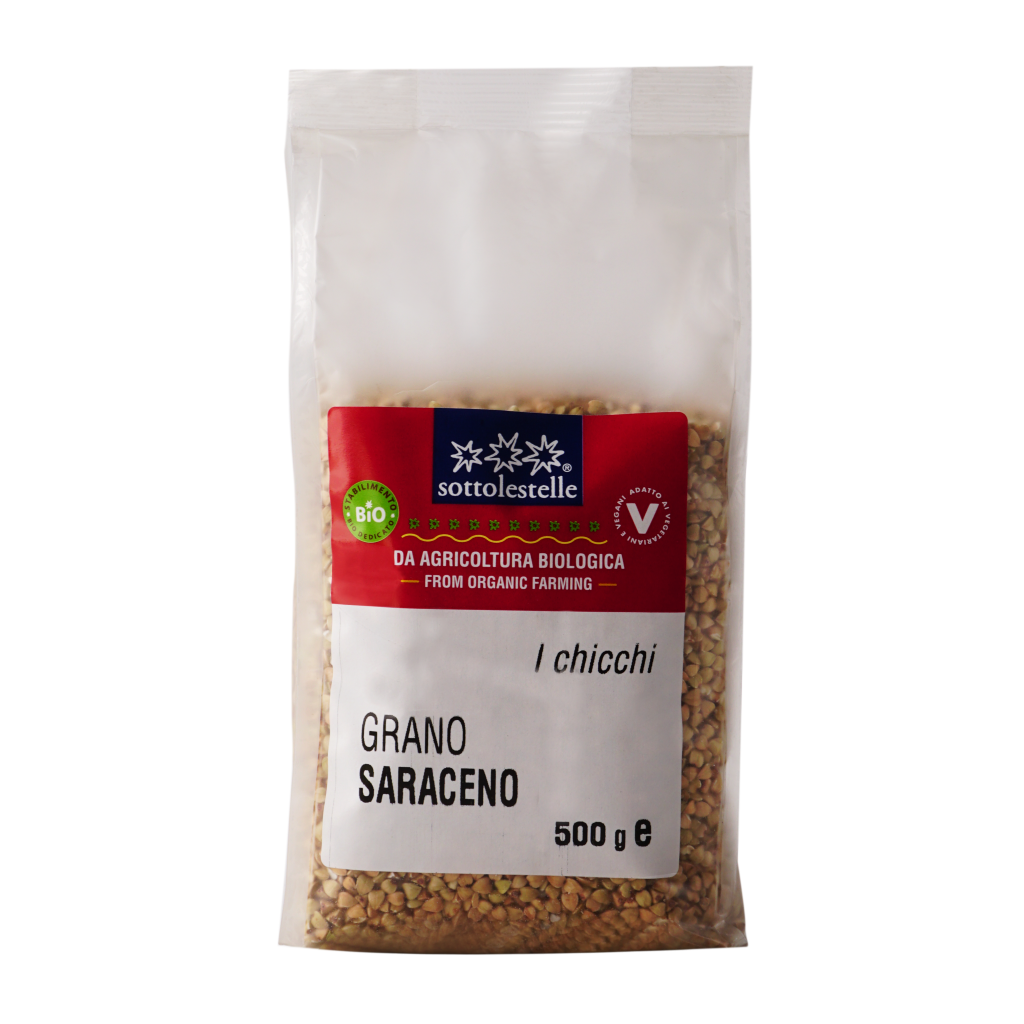 Hạt kiều mạch hữu cơ Sottolestelle 500g Organic BuckWheat