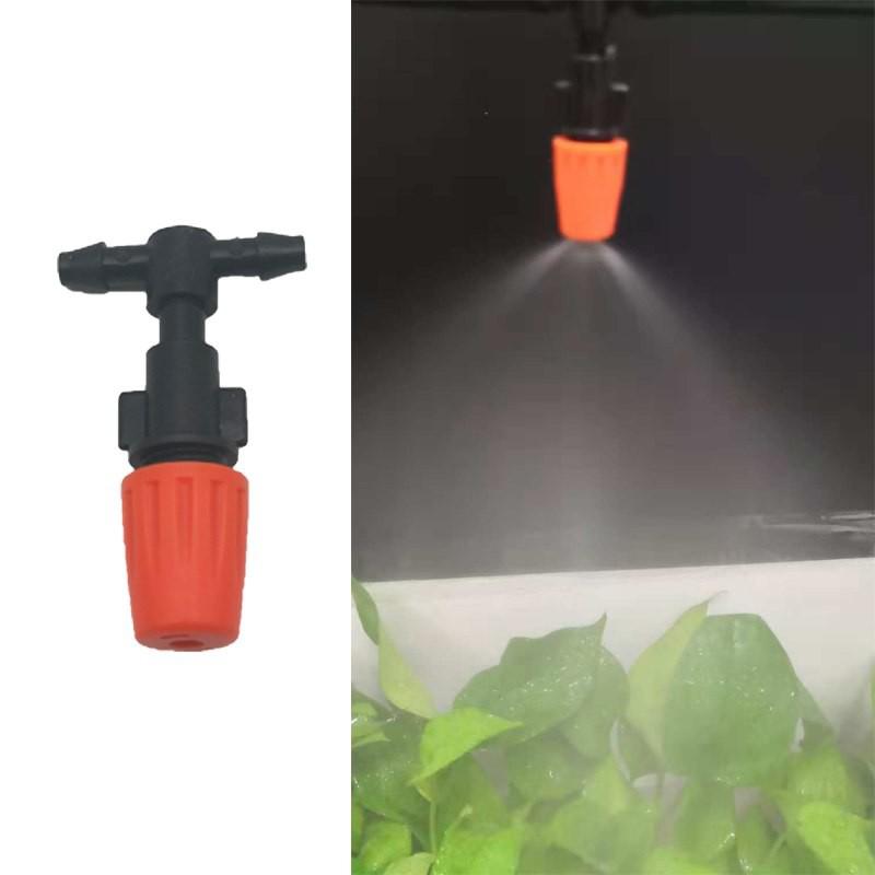 10 Béc phun sương CAM-Xám có kèm Tê nối