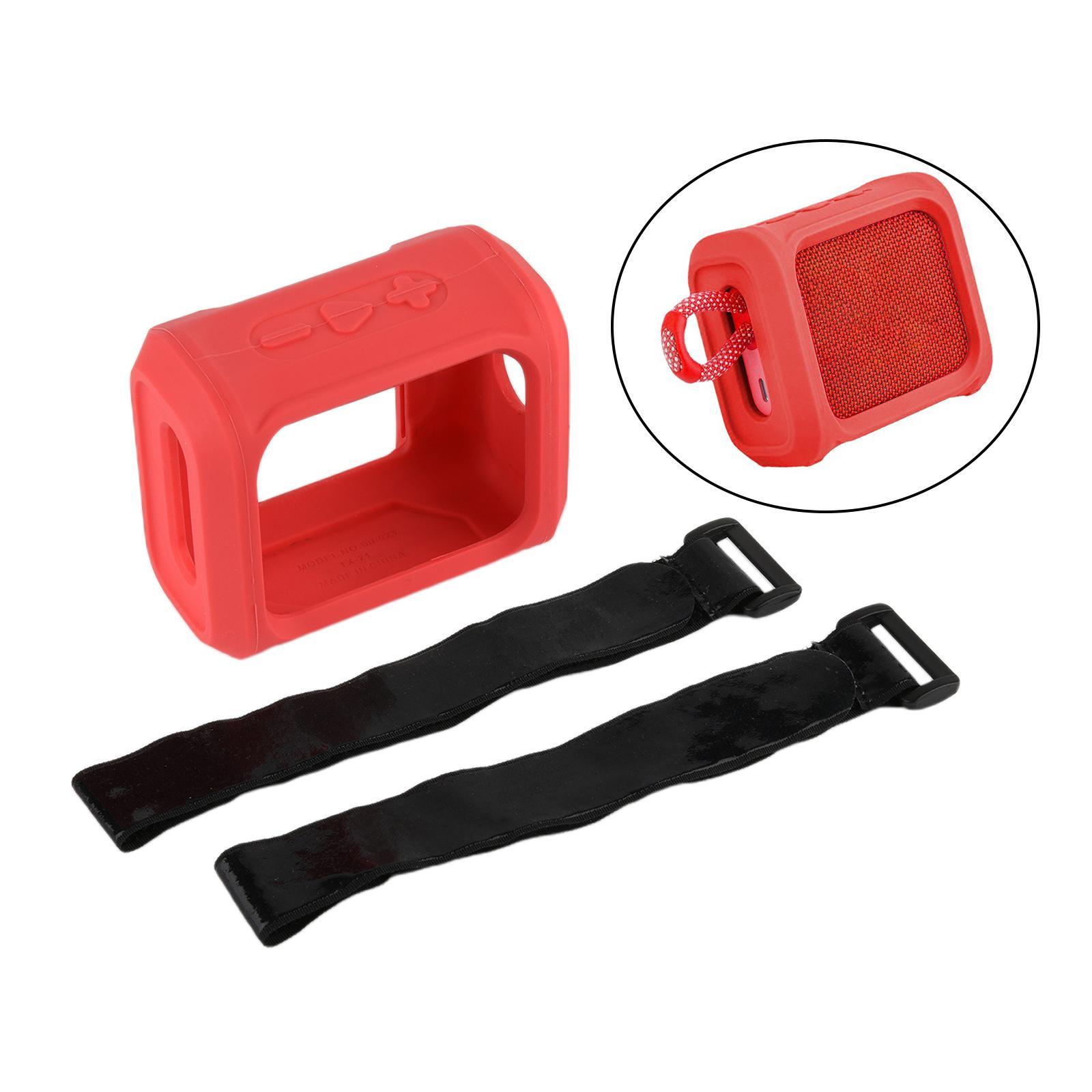 Silicone Travel Case Cover Protective Box Storage Bag JBL GO 3 Speaker
