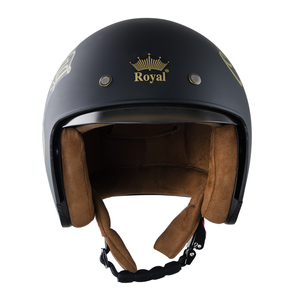MŨ BẢO HIỂM 3/4 ROYAL M139-Tem V5-KÍNH ÂM