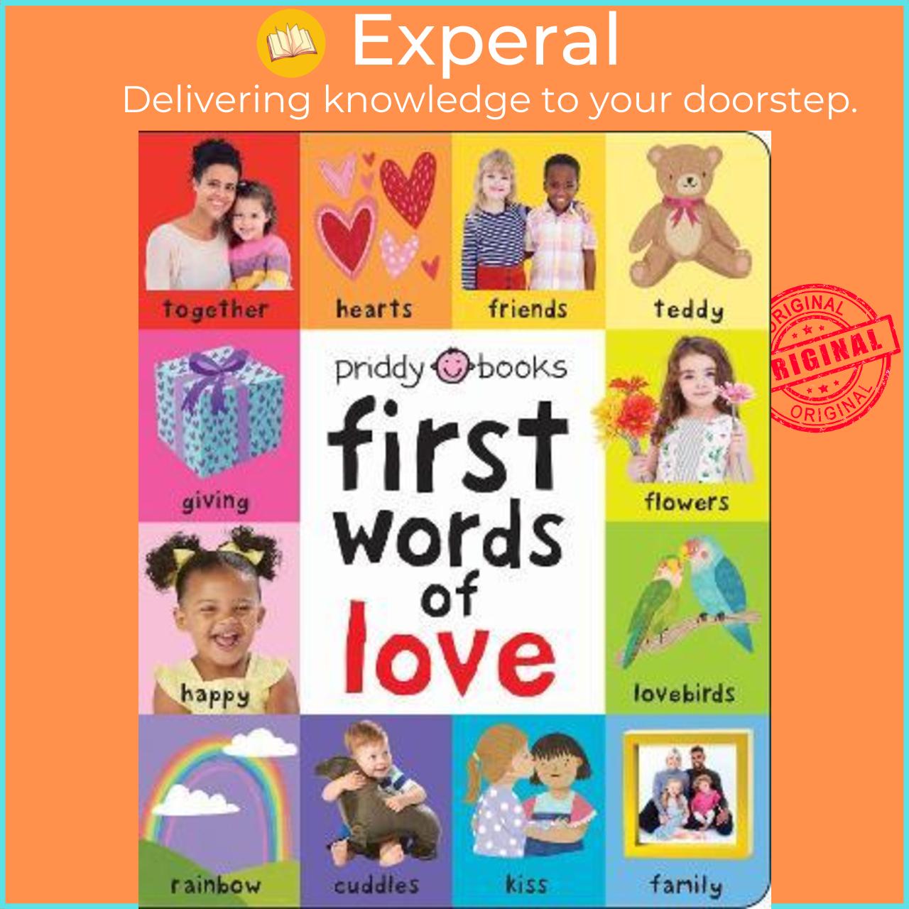 Sách - First Words of Love by Priddy Books Roger Priddy