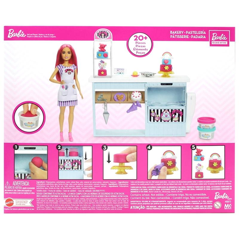 Đồ Chơi Tiệm Làm Bánh Ngọt Ngào Barbie Bakery - Barbie HGB73