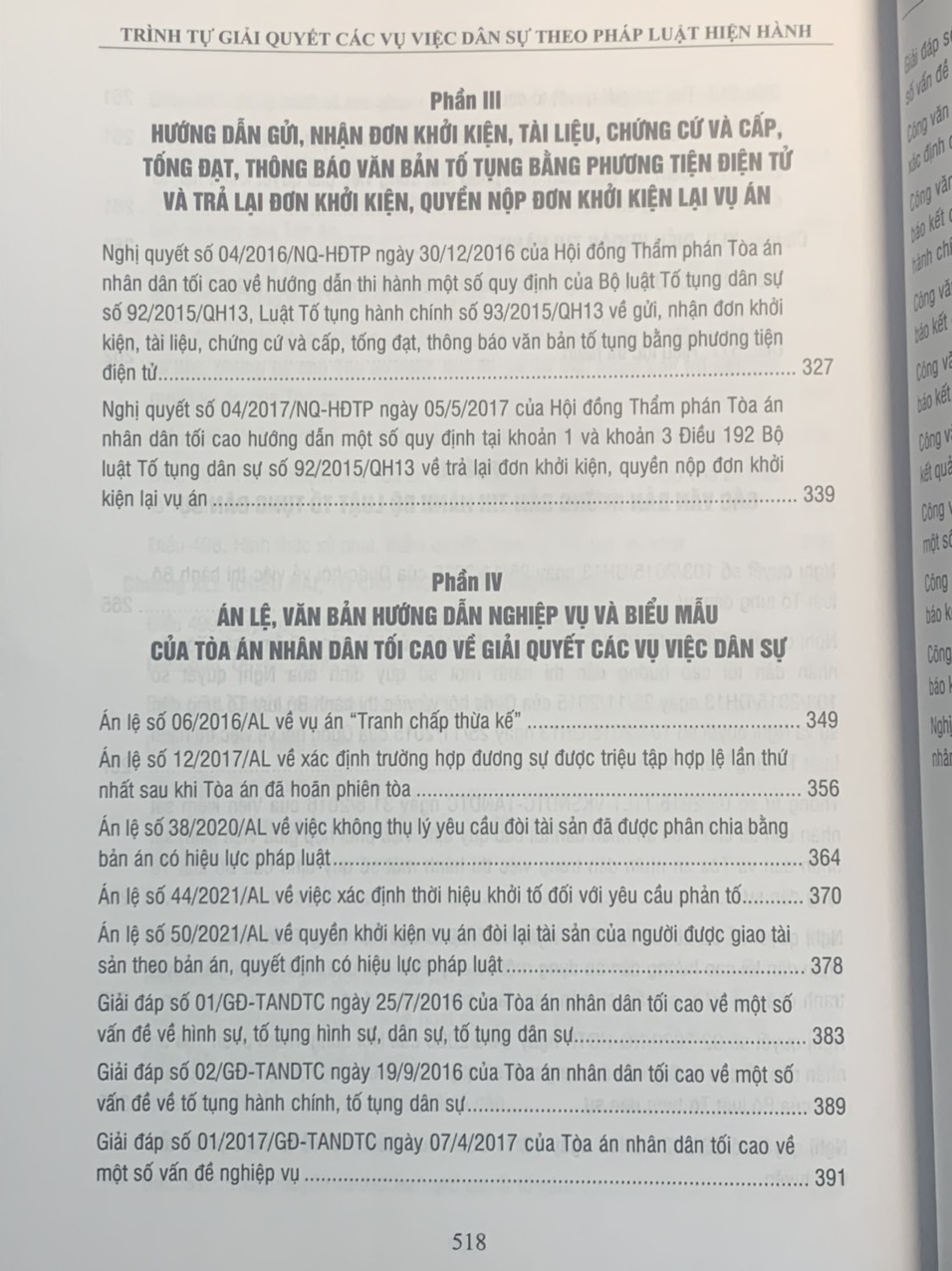 Trình tự giải quyết các vụ việc dân sự theo pháp luật hiện hành