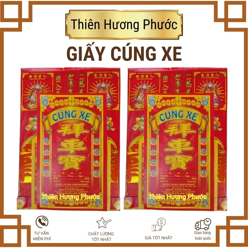 Giấy cúng trả lễ cao cấp