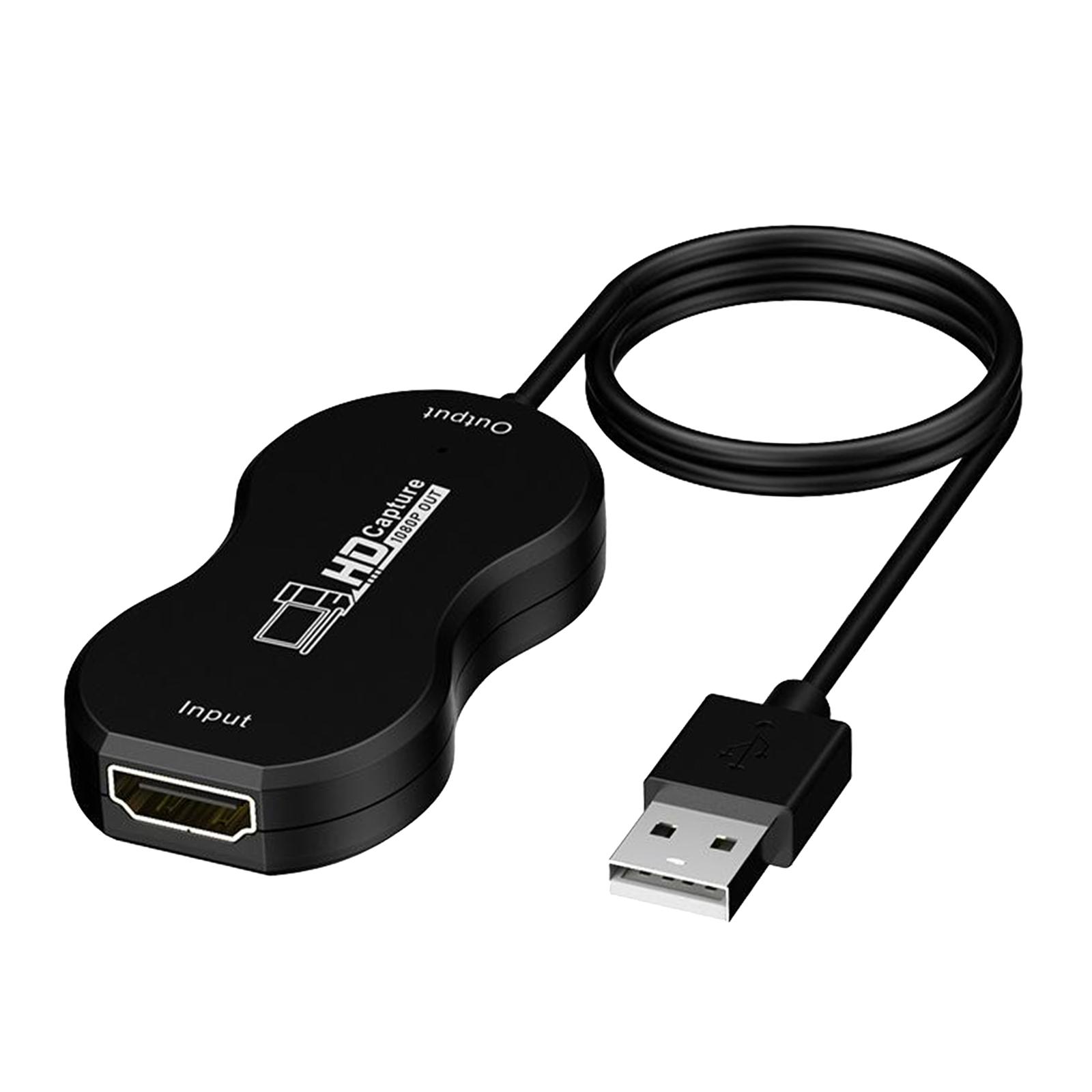 Portable USB 2.0 Video Card Plug and Play for Broadcast Live
