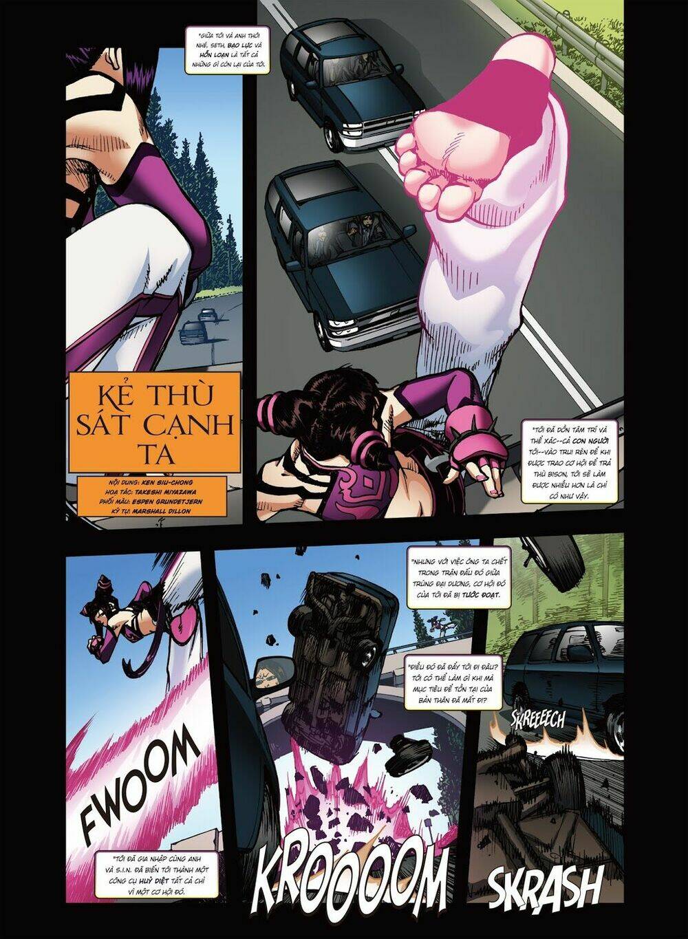 ngoại truyện street fighter chapter 2 3