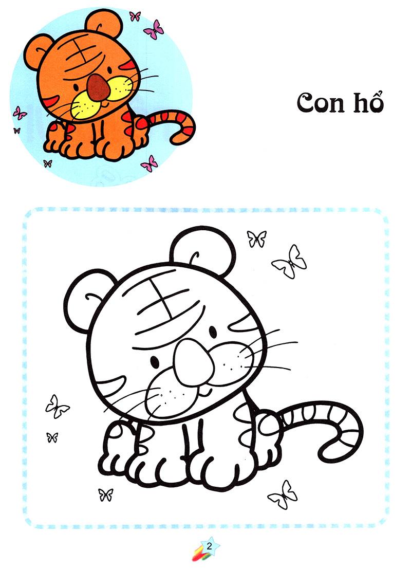 123 Nào Ta Tô Màu! - Vườn Thú