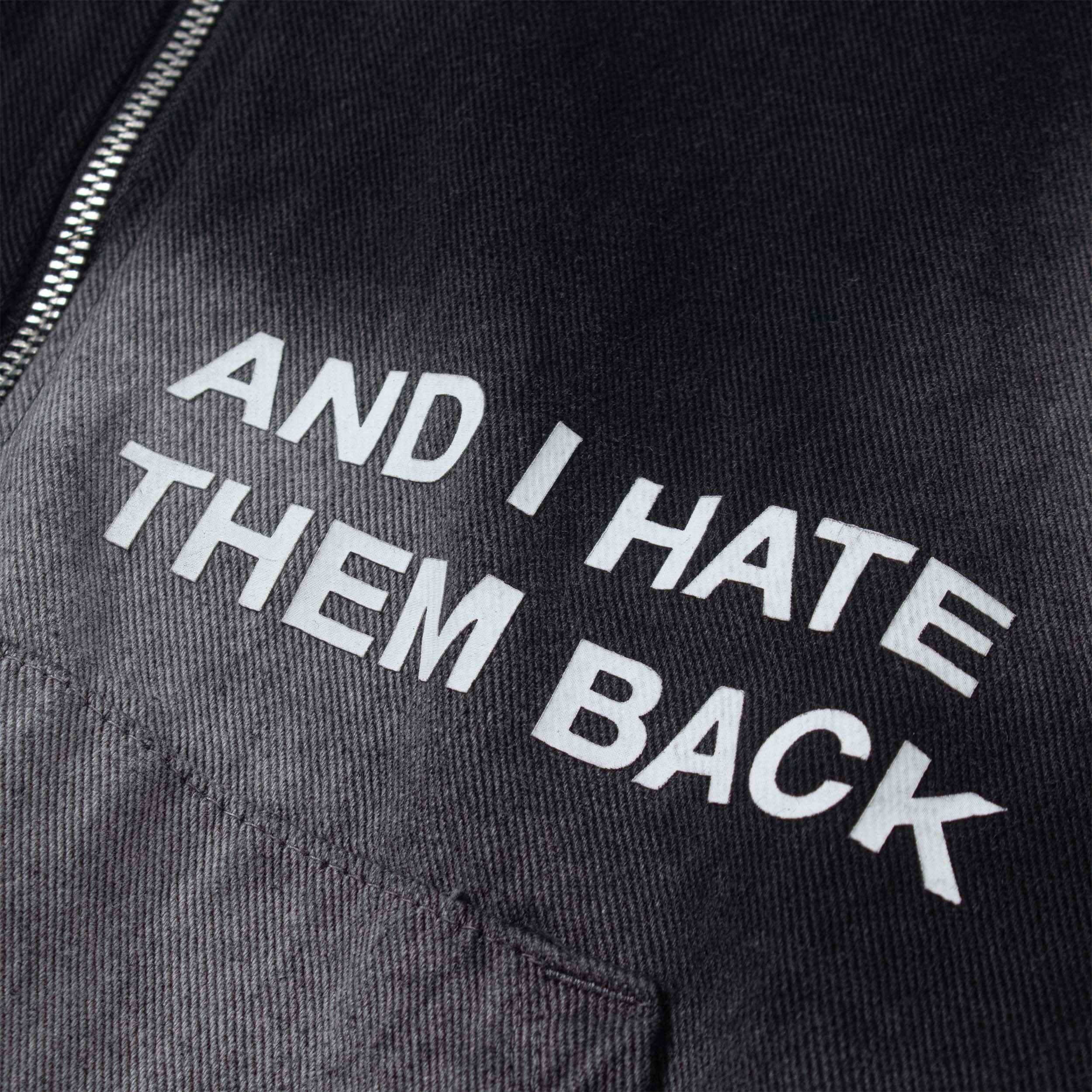 Áo Khoác Denim Hoodie