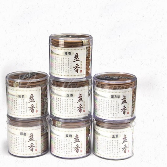 Nhang vòng thơm hương Gỗ Đàn nhẹ nhàng tặng kèm đế cắm