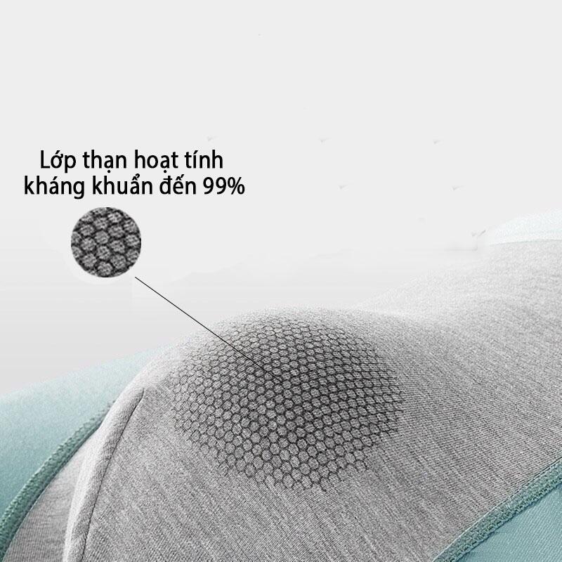 Hộp 3 Quần lót BOXER nam vải lụa băng tự nhiên 100% thoáng khí,co giãn cao cấp - TRADY FASHION