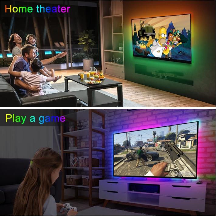 Đèn Led trang trí CORDA RGB USB Trang Trí Tivi, Man Hình Vi Tính ️