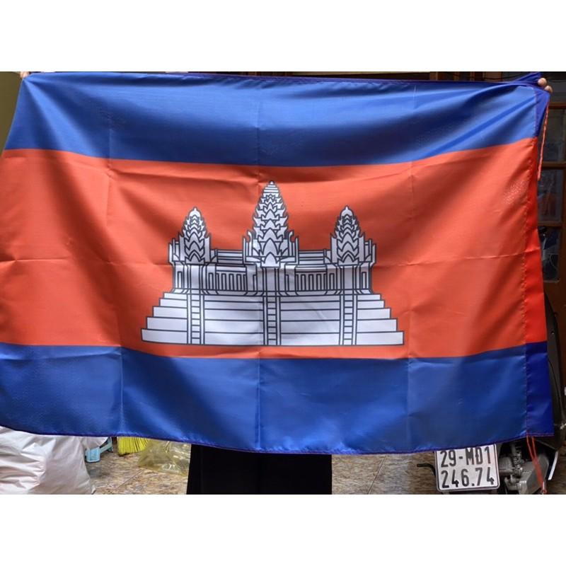Cờ in khổ 80x120cm cambodia