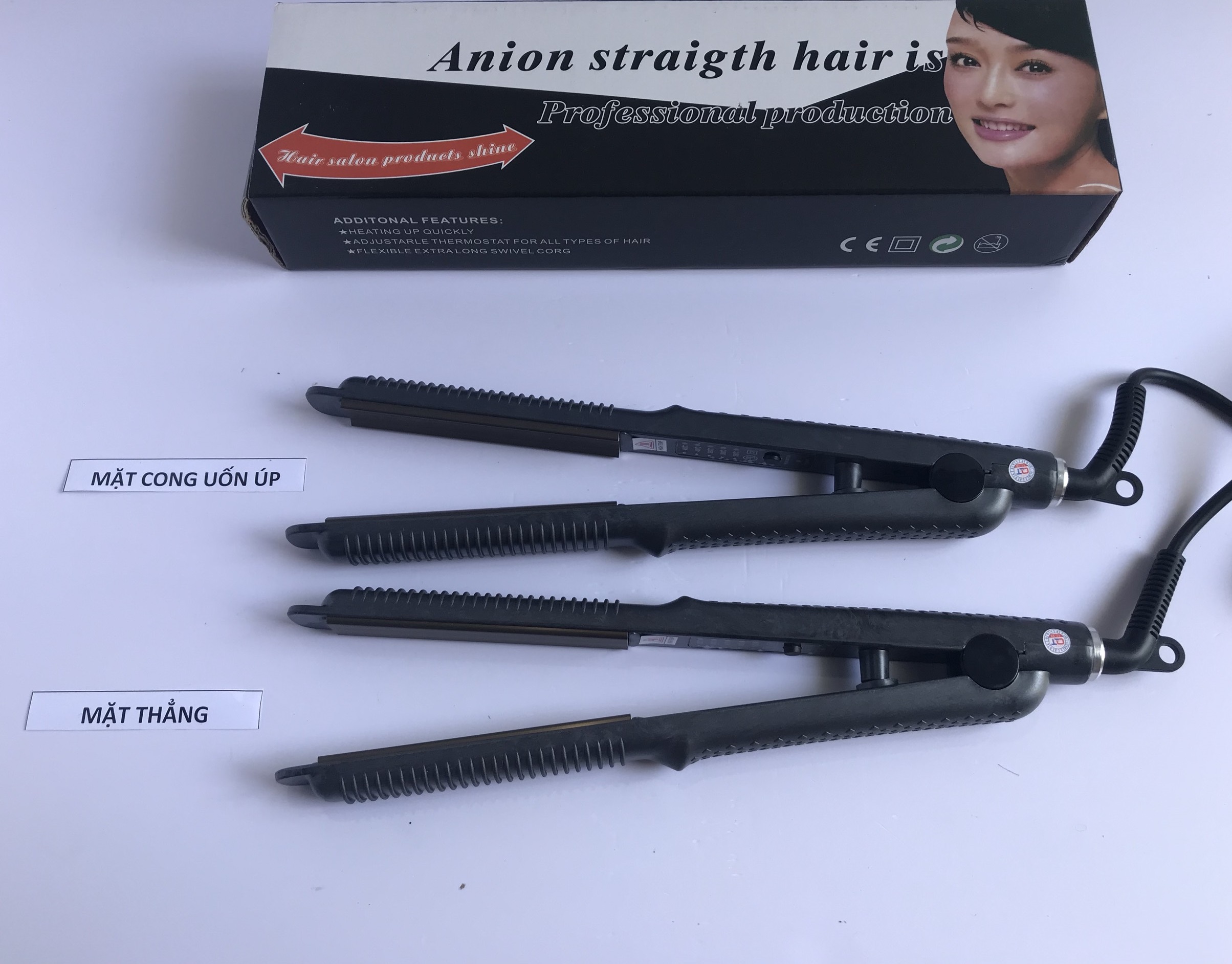 MÁY LÀM TÓC BẢN NHỎ MẶT THẲNG 889