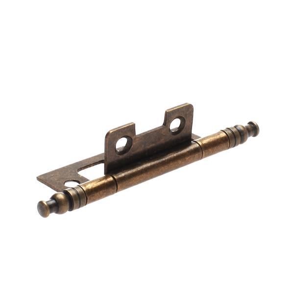 Antique Bronze Flush Hinge With Finial, Flap Hinge, Corner Hinge Door Hardware