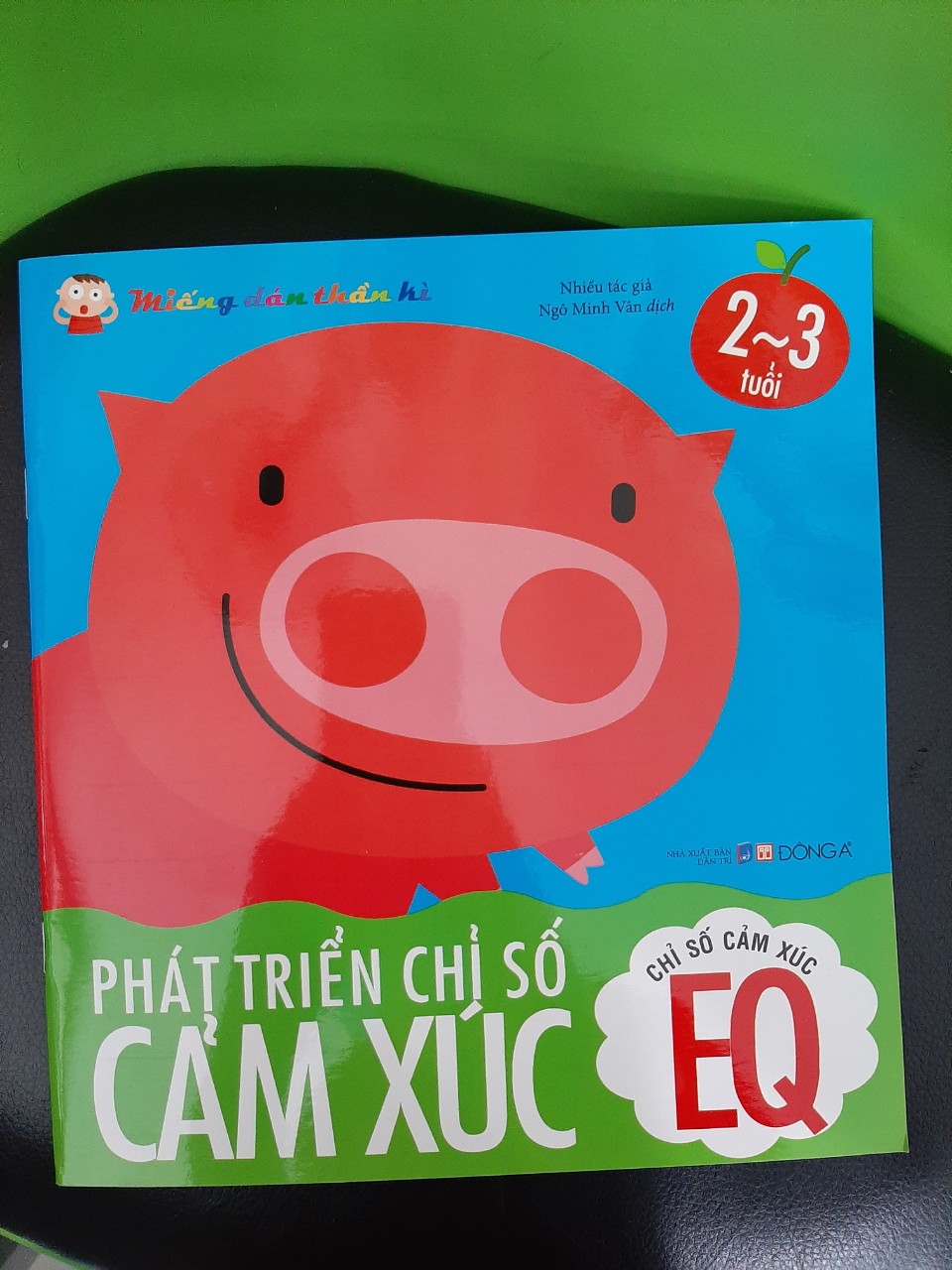 Combo 3 cuốn: Miếng dán thần kì - Phát Triển Chỉ Số Thông Minh IQ EQ CQ cho bé từ 2-3 tuổi
