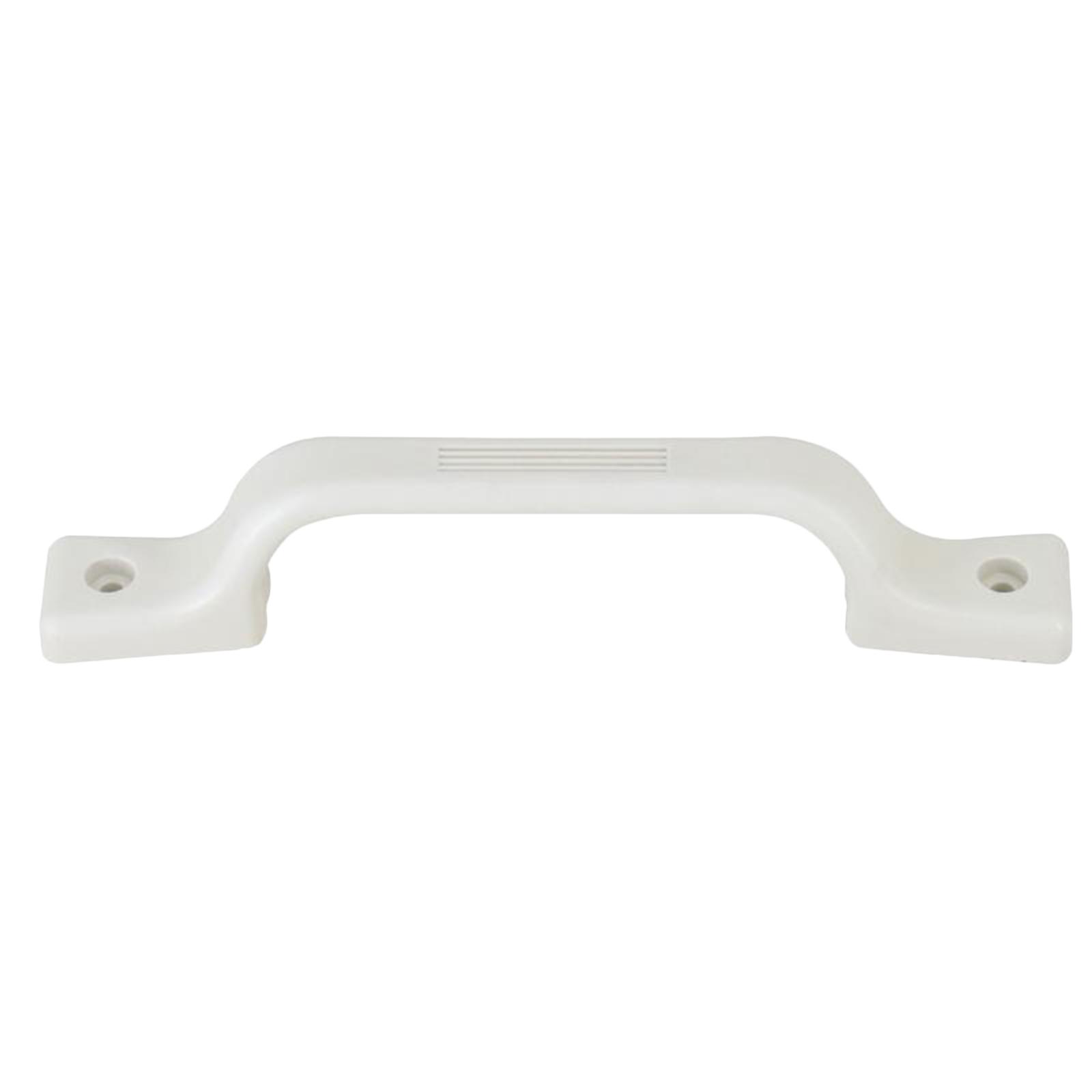 Plastic Grab Handle-Entry Door Assist Bar for RV Camper Cargo Trailer White