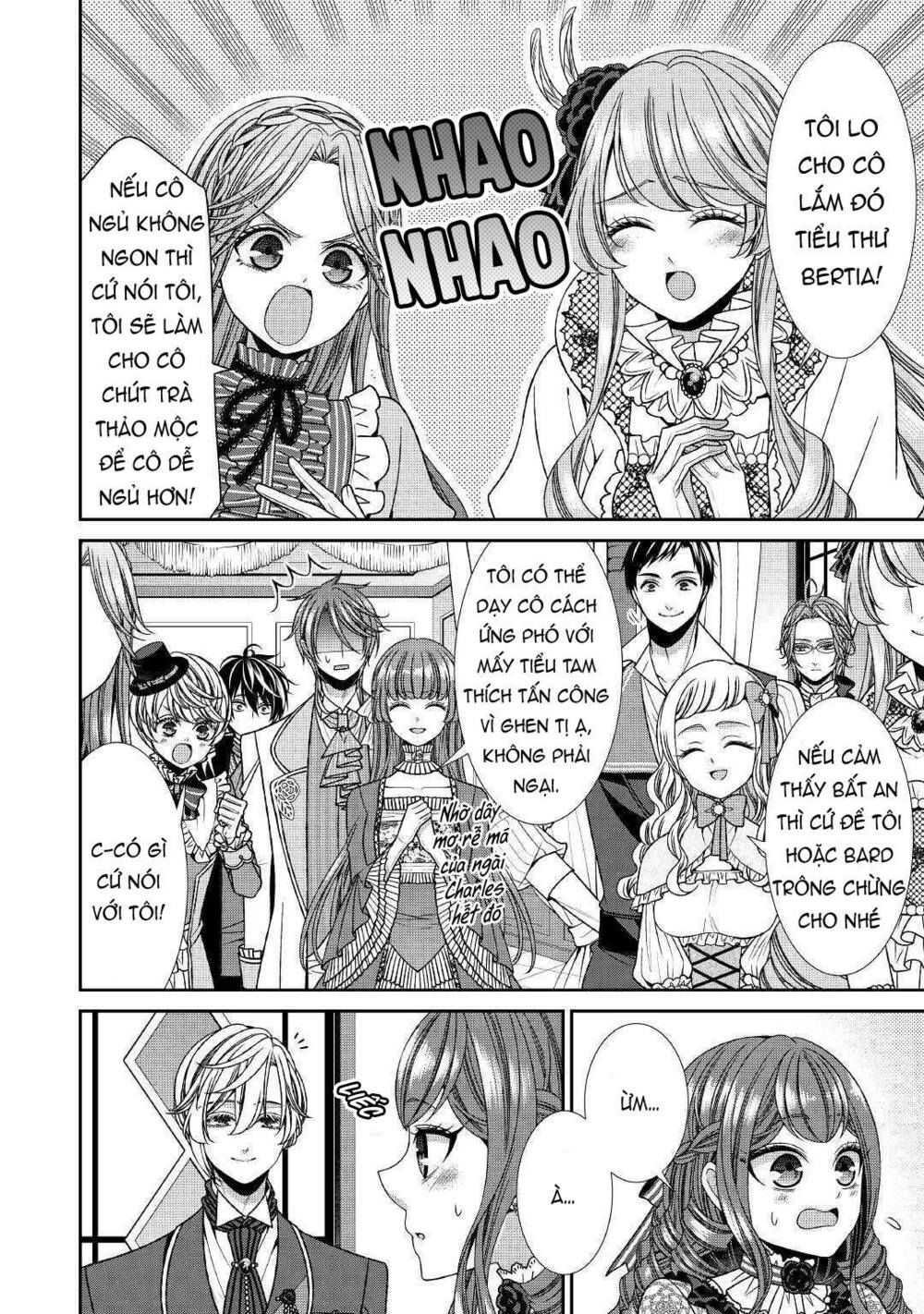 nhật ký theo dõi vị hôn thê tự nhận mình là nữ phụ phản diện 1 chapter 14 32