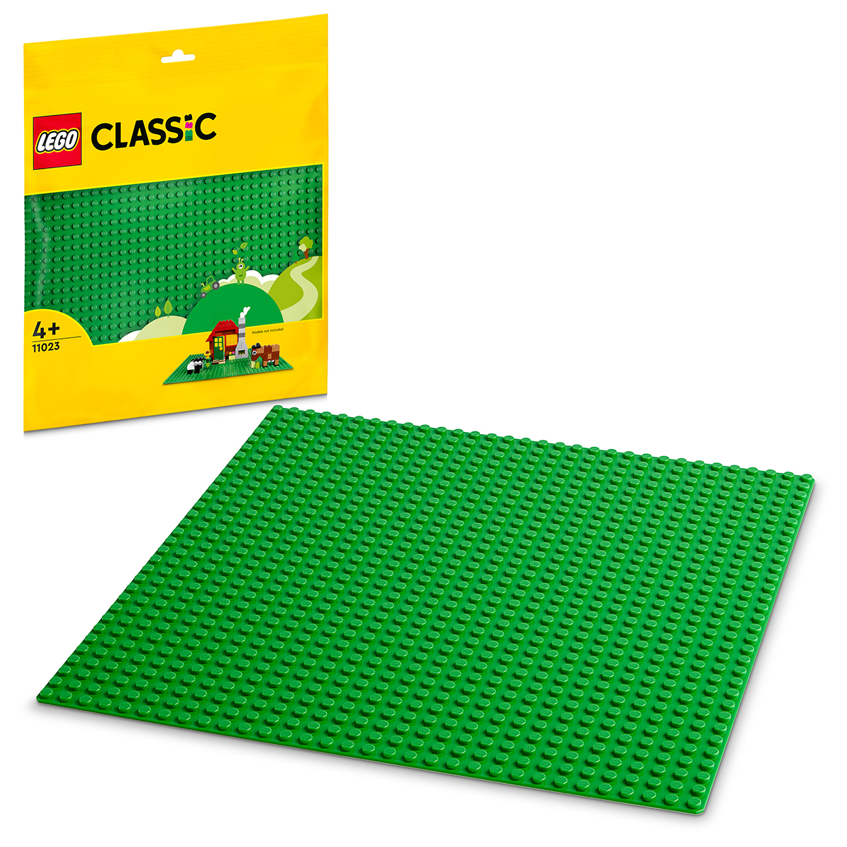 LEGO Classic 11023 Đế Lắp Ráp Màu Xanh Lá (1 chi tiết)