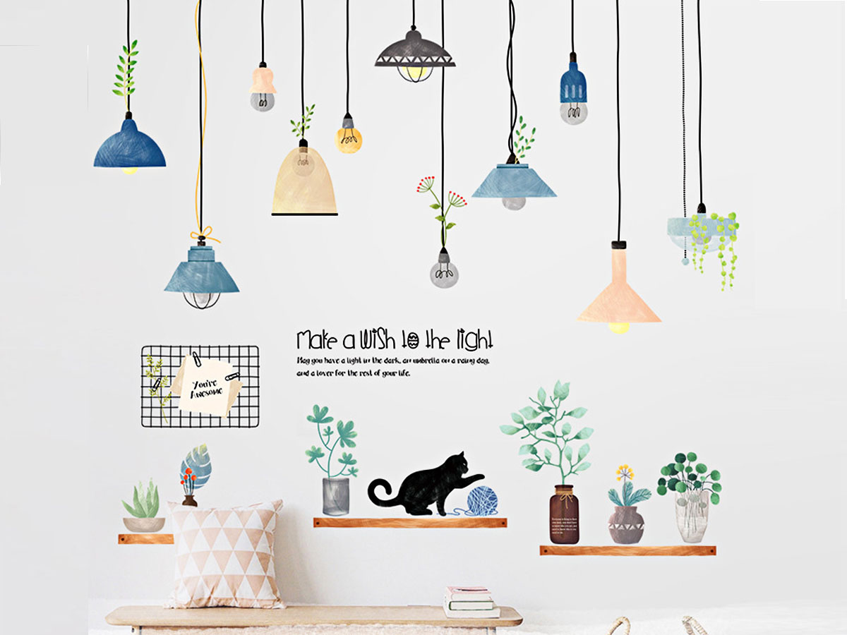 ĐÈN TREO CÓ LÁ MỚI