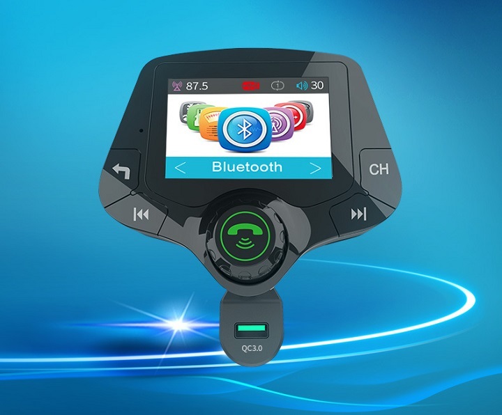 Bộ chuyển nhạc MP3 - FM trên ô tô có Bluetooth BC39