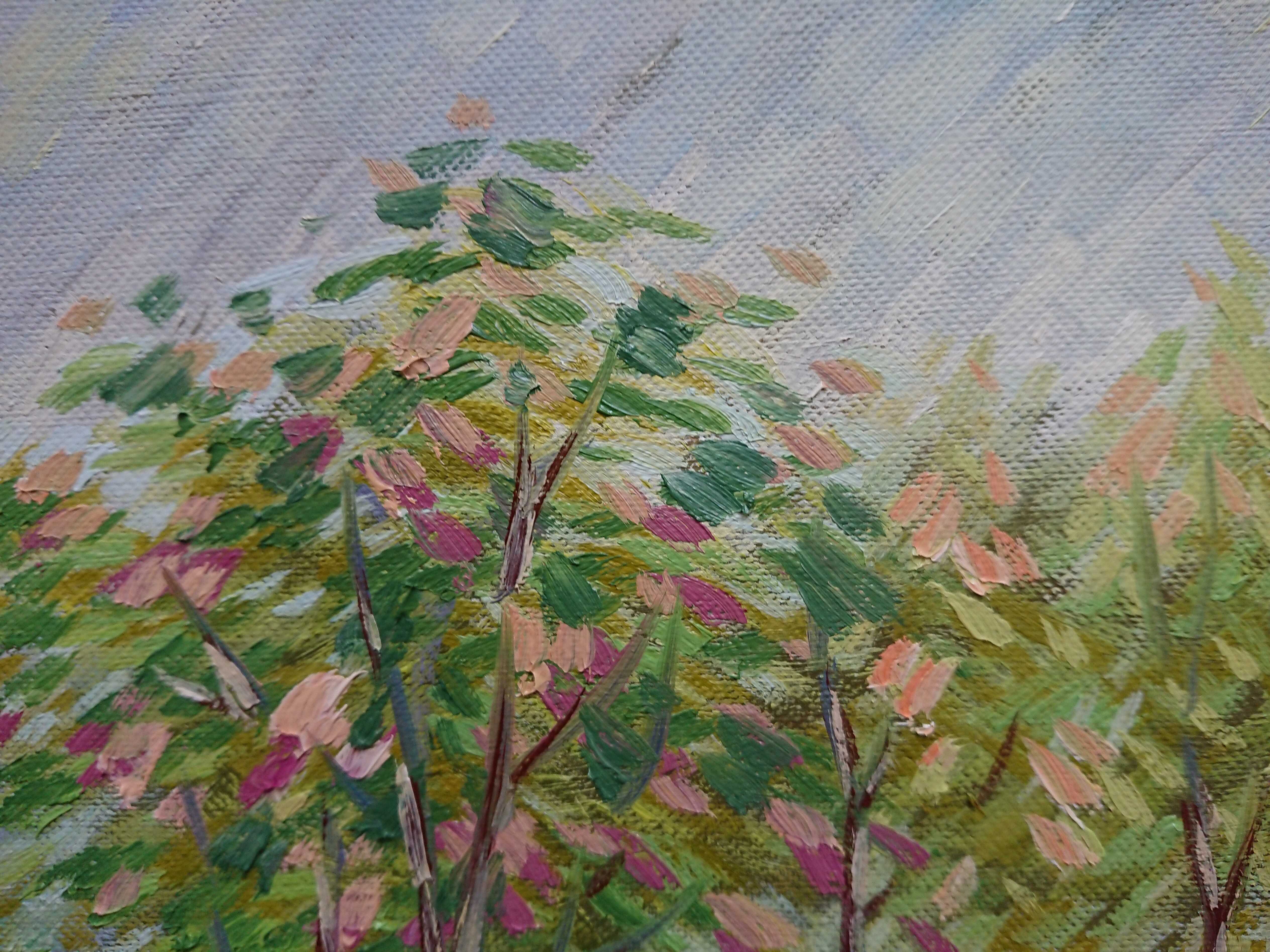 Nắng Sớm - Tranh Sơn Dầu Vẽ Tay 30x40cm